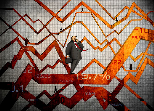 Fluctuations-in-sharemarket