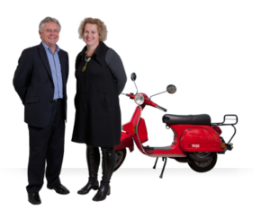 Red Vespa