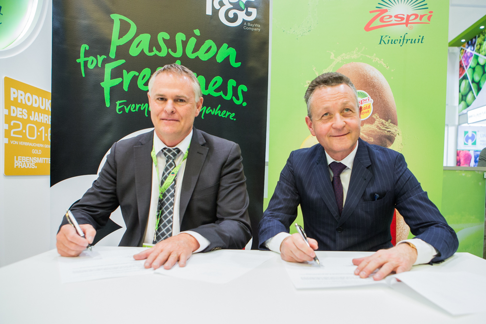 Closer collaboration between Zespri and T&G