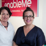 enableMe's Pippa Hogg and Hannah McQueen