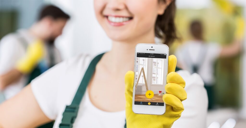 Help comes through an app