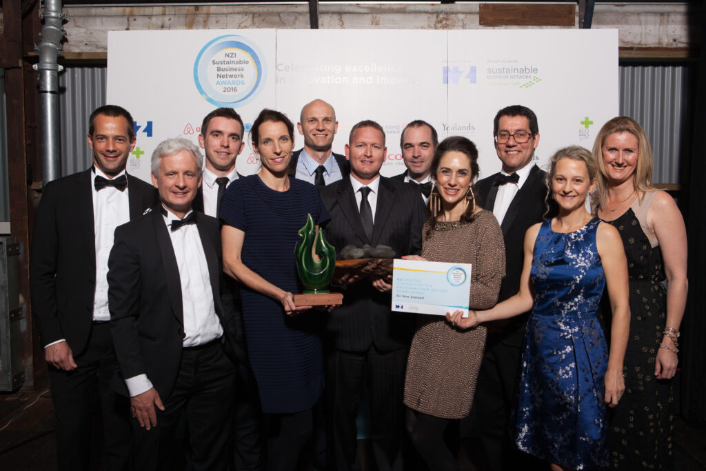 Air New Zealand wins top sustainability award