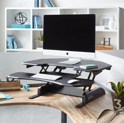 Standing desk raises the bar