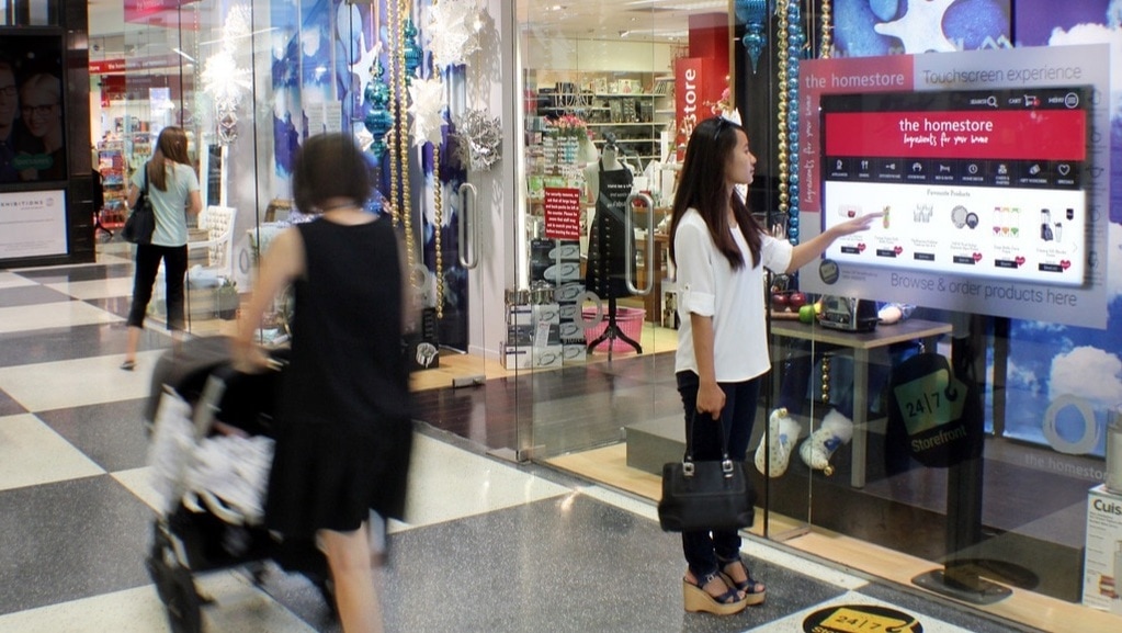 The latest take on window shopping