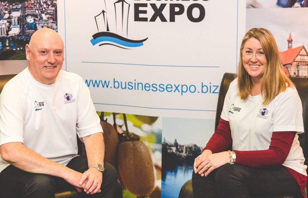 Bay of Plenty & Waikato Business Expo organisers Barry Brown & Sharon Giblett (2)