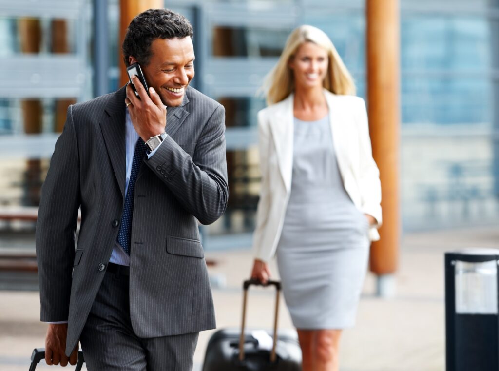 Business travel equals employee happiness