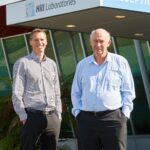 New Hill Labs CEO Dr Jonno Hill and his father Dr Roger Hill (2)