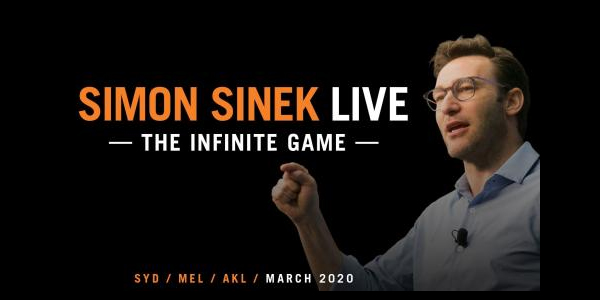 Simon Sinek Live in New Zealand – March 2020