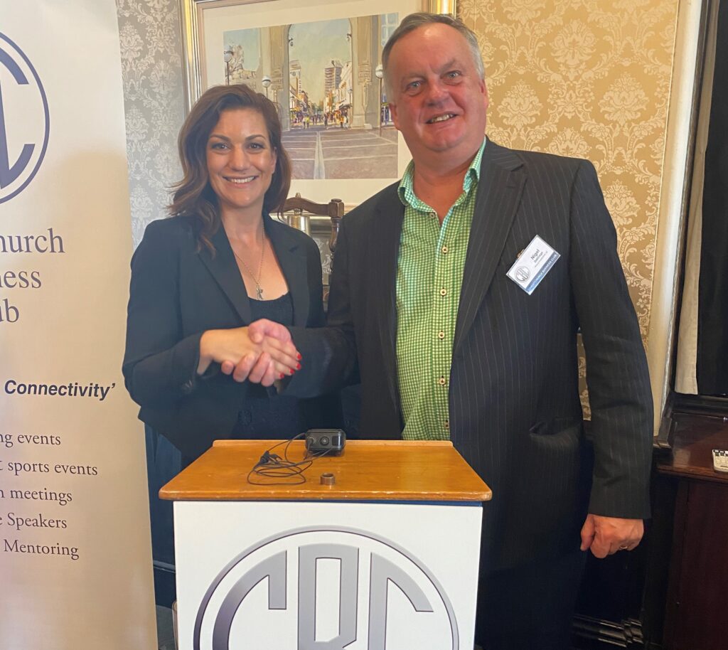 Christchurch Business Club elects first female president