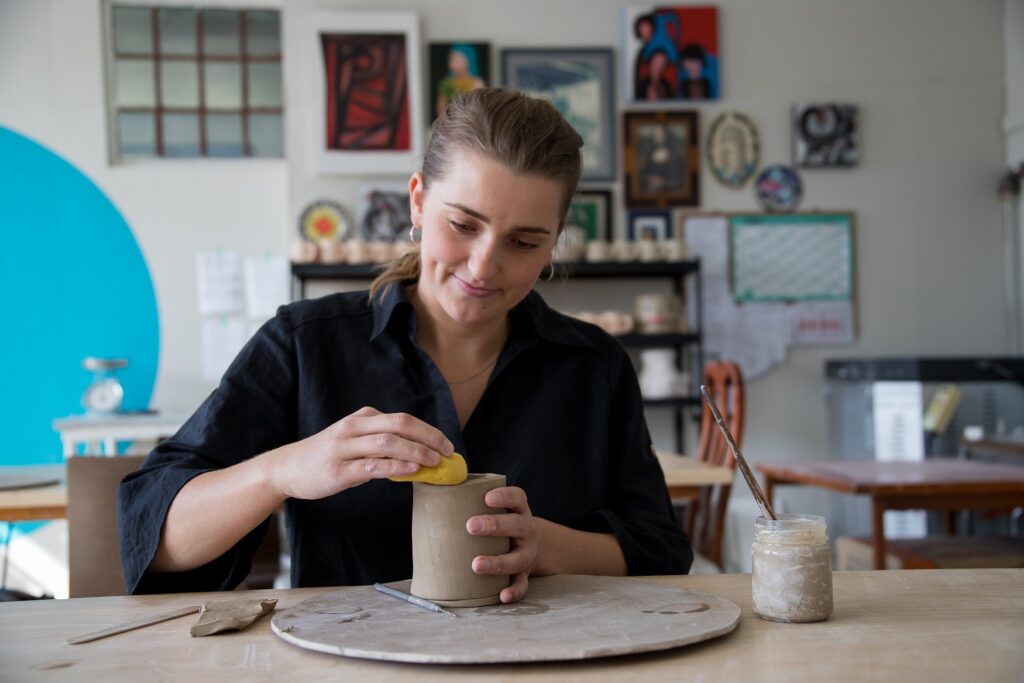Garage dilemma launches pottery business
