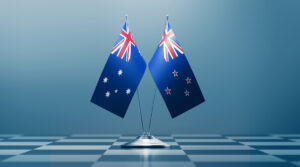Australian-NZ flags