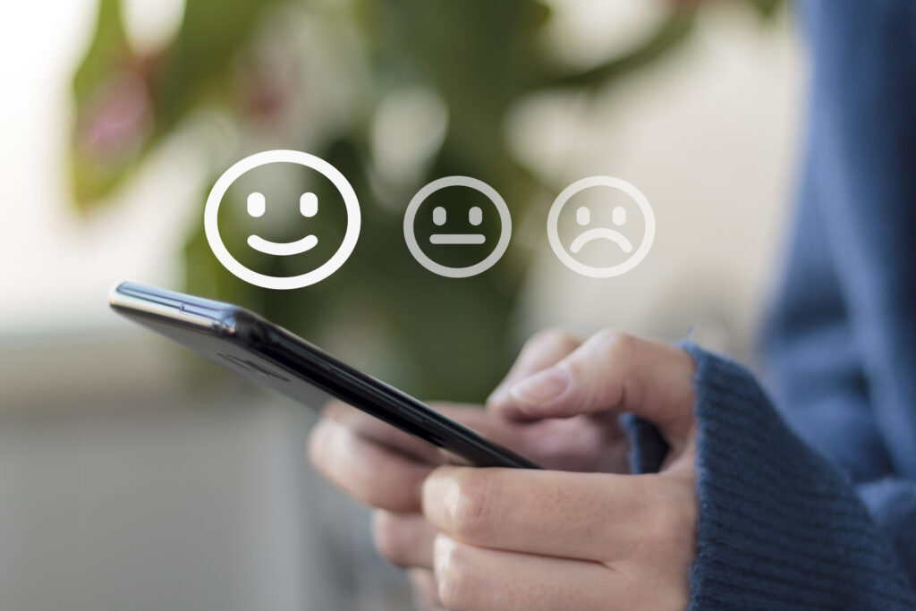 Happy customer rating