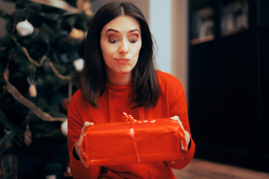 Returning Xmas gifts