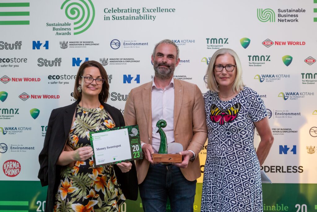 Sustainable business award goes to: a finance company