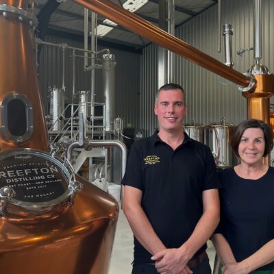 Reefton Distilling Co. Gareth Morgan & Patsy Bass