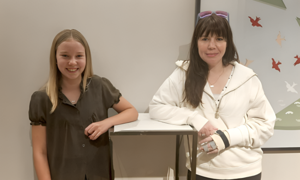Lilah and Brianne West
