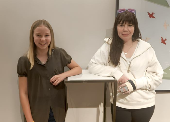 Lilah and Brianne West